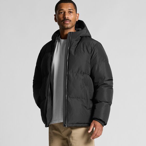 Mens Hooded Puffer Jacket Thumbnail