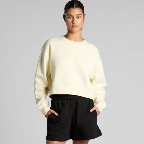 Womens Relax Crop Crew  Thumbnail