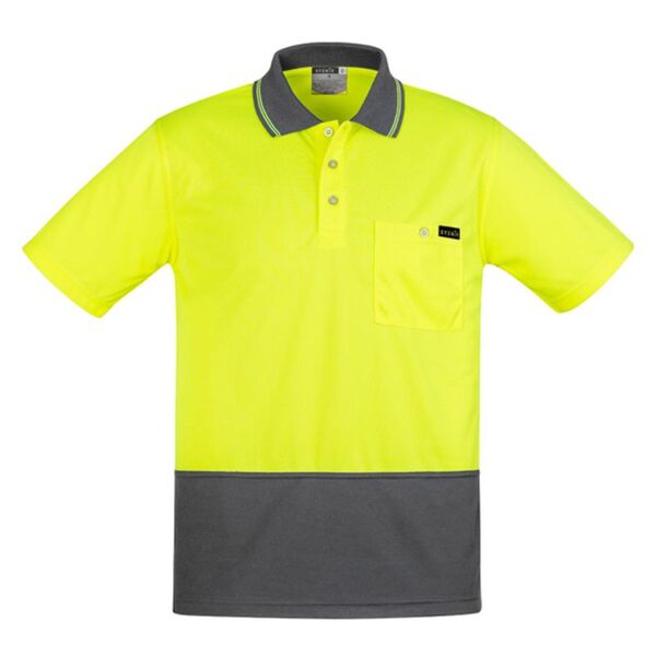 Mens Comfort Back Short Sleeves Polo  Thumbnail